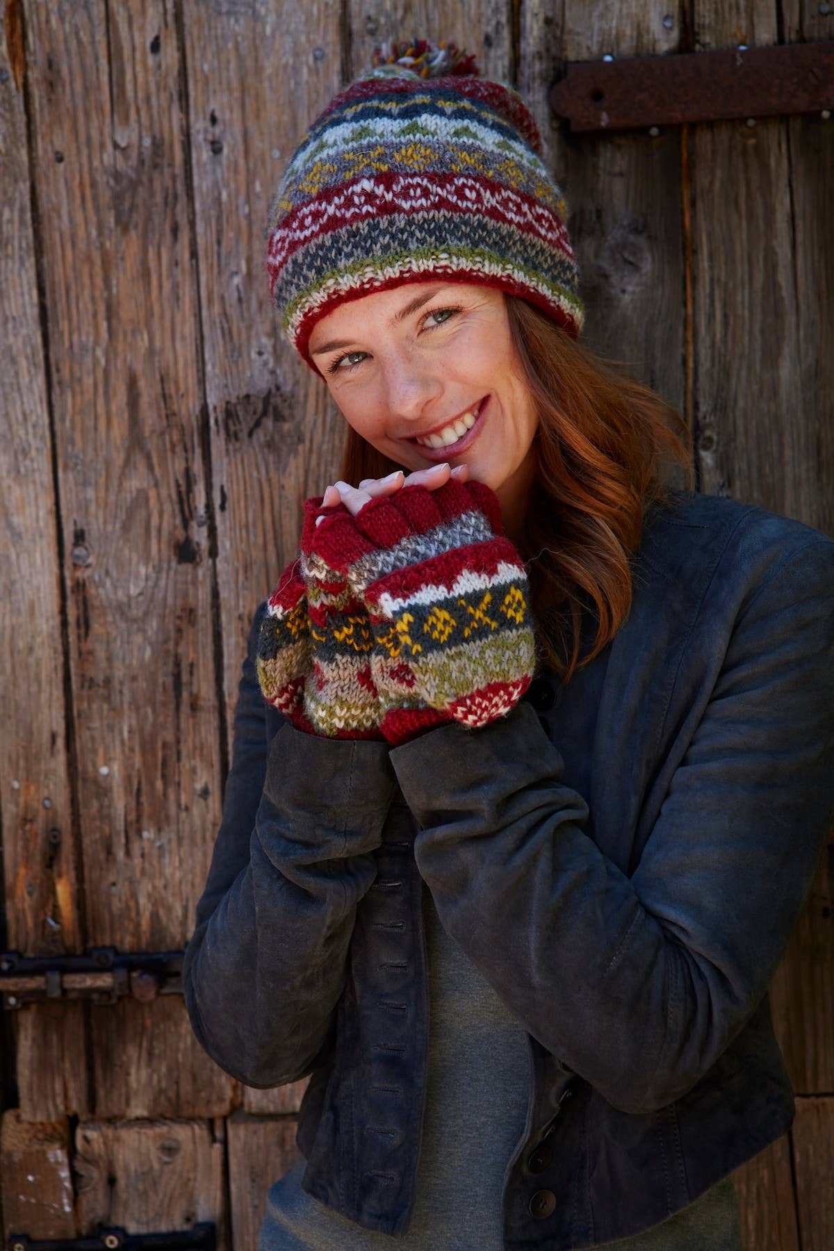 Finisterre Glove Mitts Rust: Rust